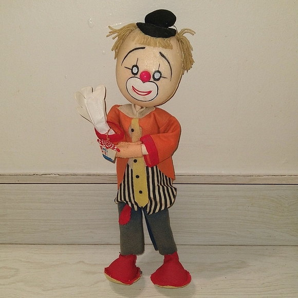 Holiday Fair Ltd. Other - Vintage 1965 Holiday Fair Hobo Clown #D2/22D